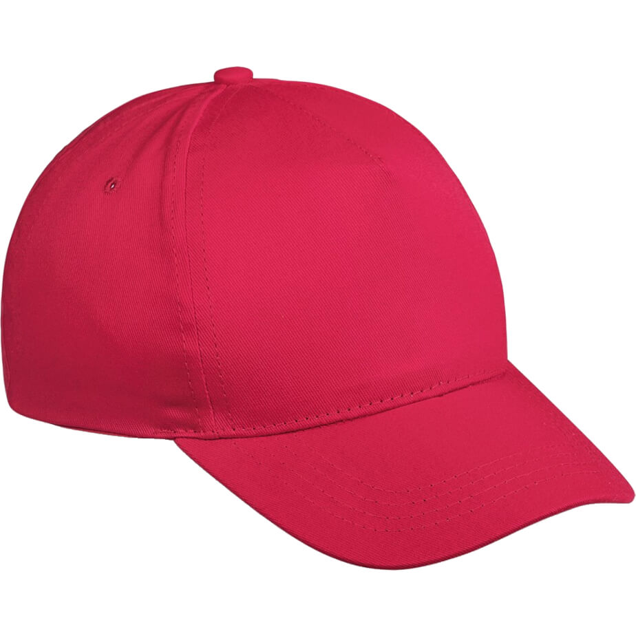 Piccolo Kids 5 Panel Cap Red